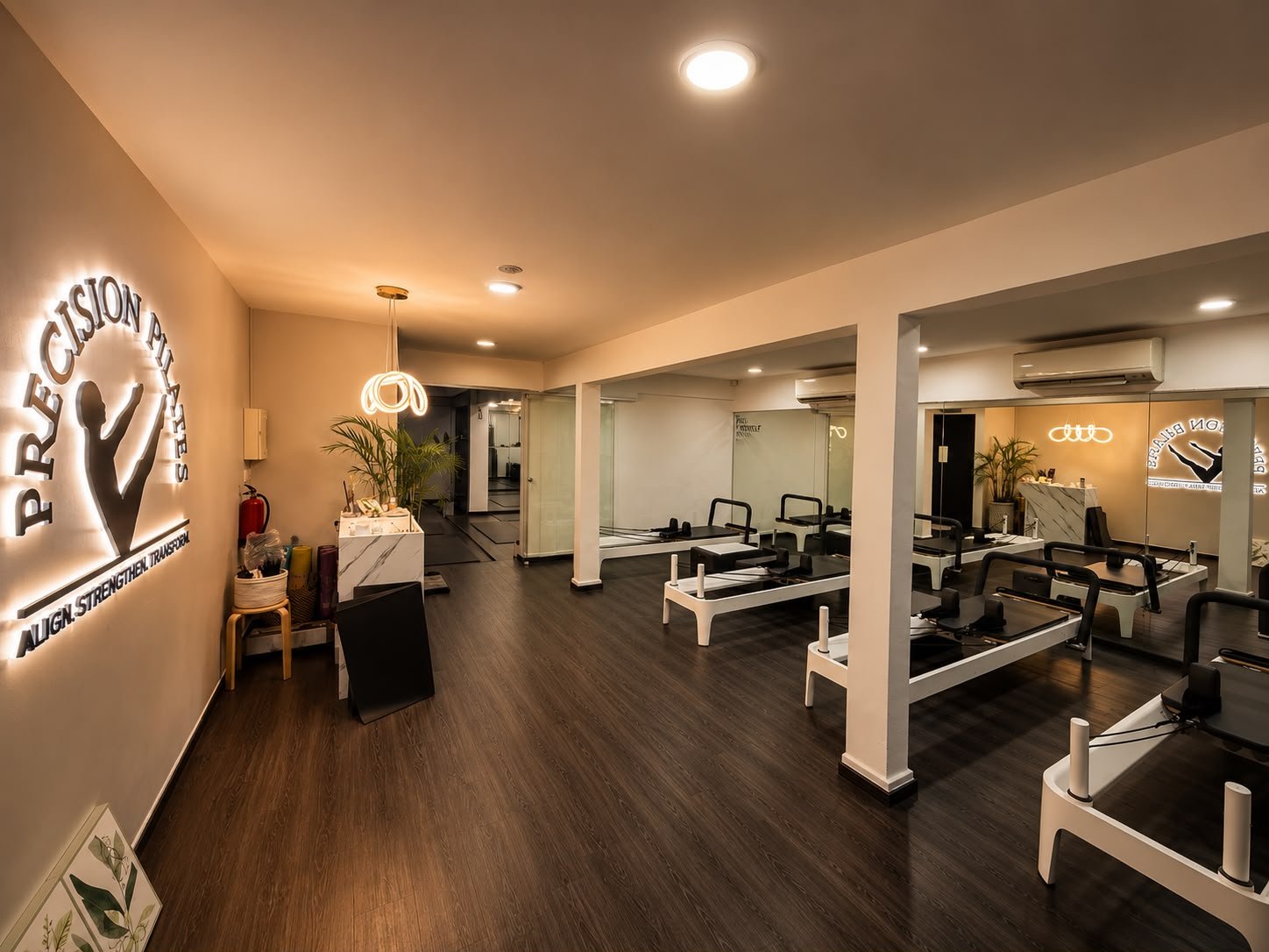 Precision Pilates studio rental enquiry Singapore
