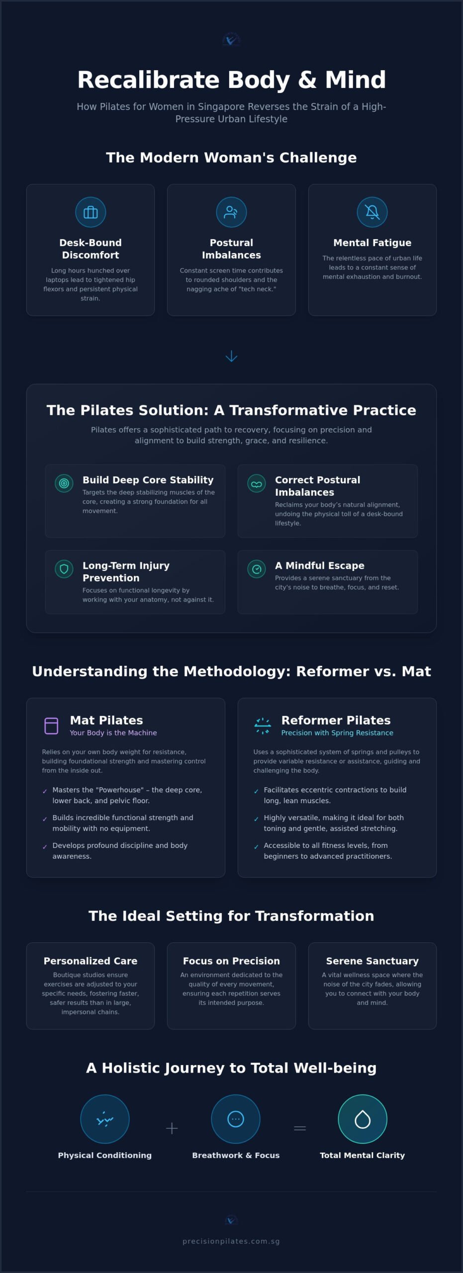 Pilates for Women in Singapore: A Comprehensive Guide to Strength, Grace, and Alignment